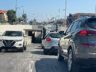 San Benedetto del Tronto - Traffico in tilt sulla Statale, bloccata la zona sud della città