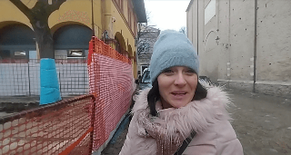 Fano - Scoperta Basilica di Vitruvio, curiosi e selfie davanti al cantiere "siamo orgogliosi di essere fanesi"